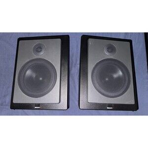 Pair Vintage Speakers ql-250-ds mb quart Bookshelf 9x8 4 Ohm 50-80w Germany RARE